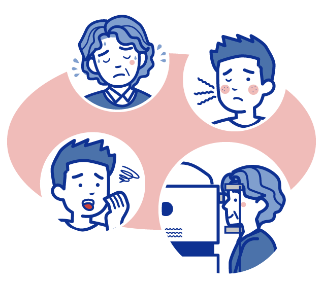 糖尿病合併症が疑われる症状