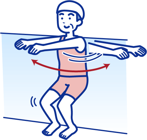 水中筋力トレーニング