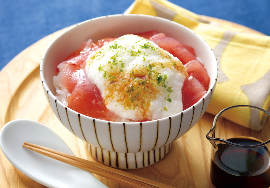 まぐろ山かけミニ丼