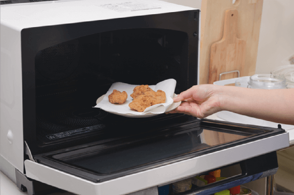 電子レンジ活用