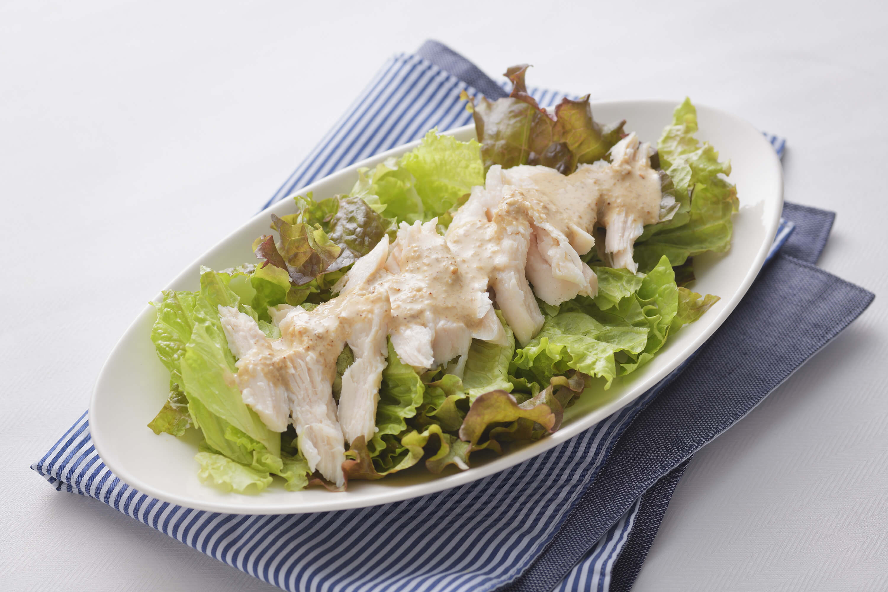 サラダチキンのごまソース