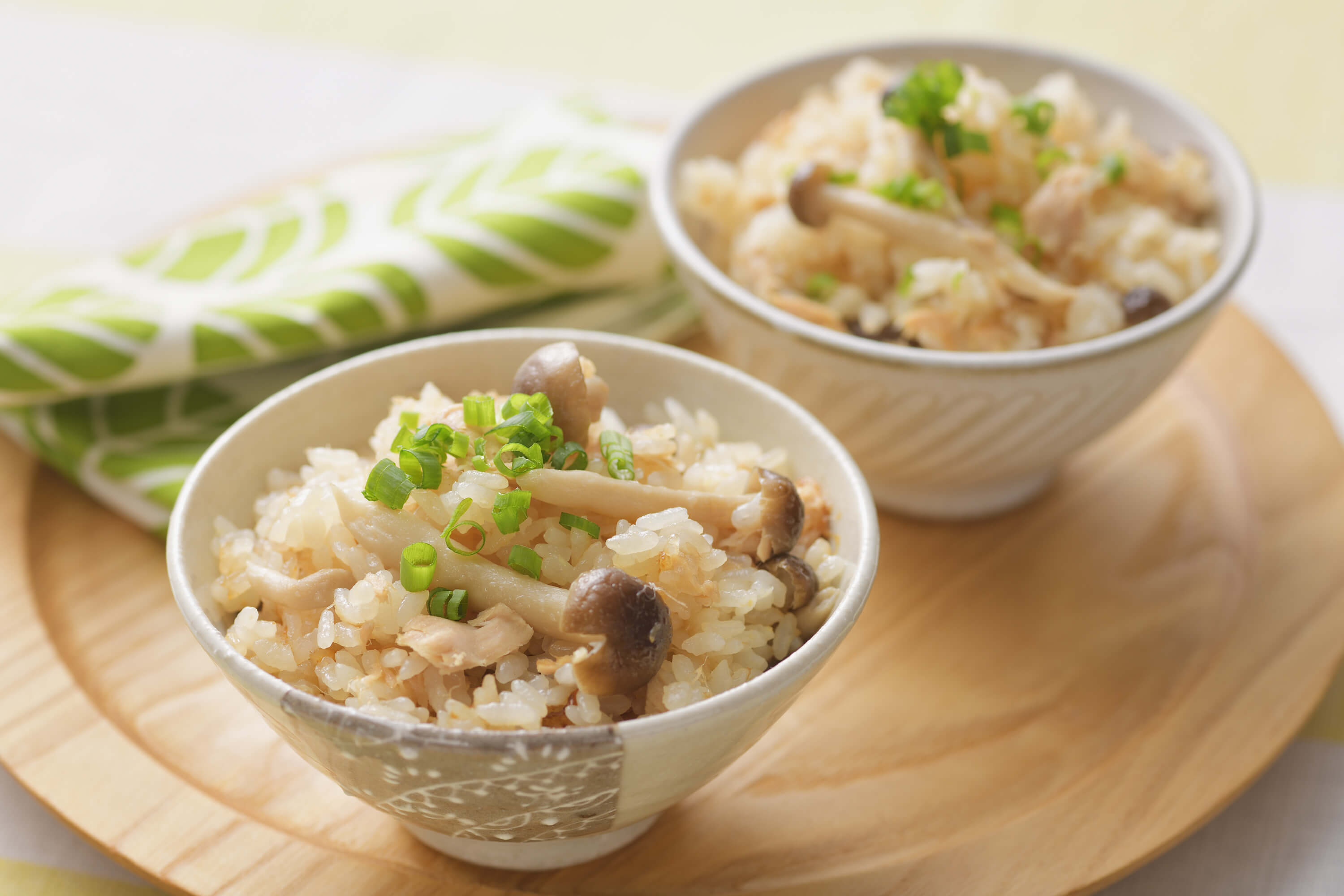 ツナとしめじの炊き込みごはん